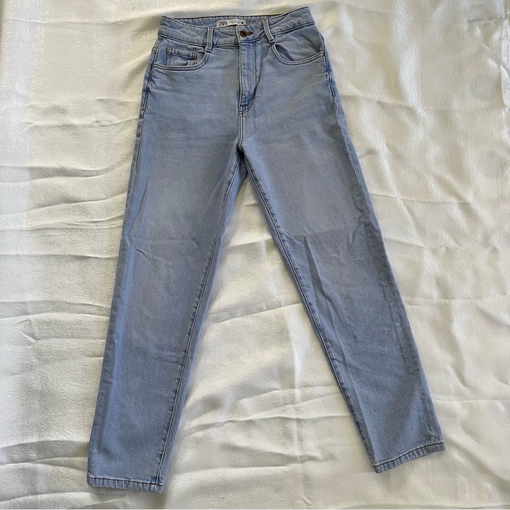 Zara high waist jeans size 4